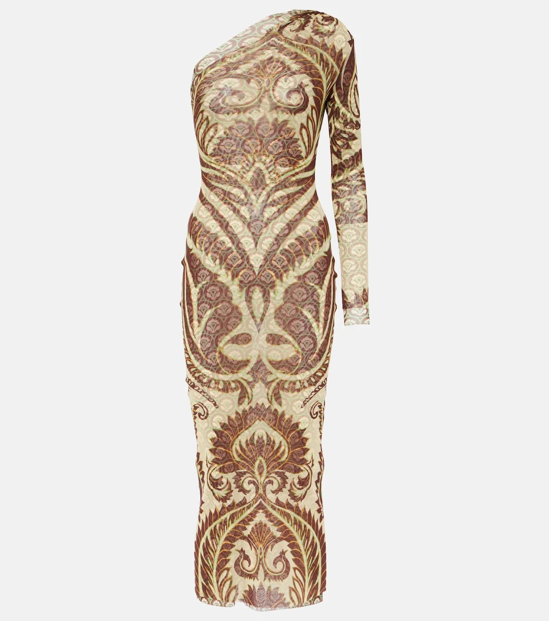 Etro - One-shoulder printed midi dress
