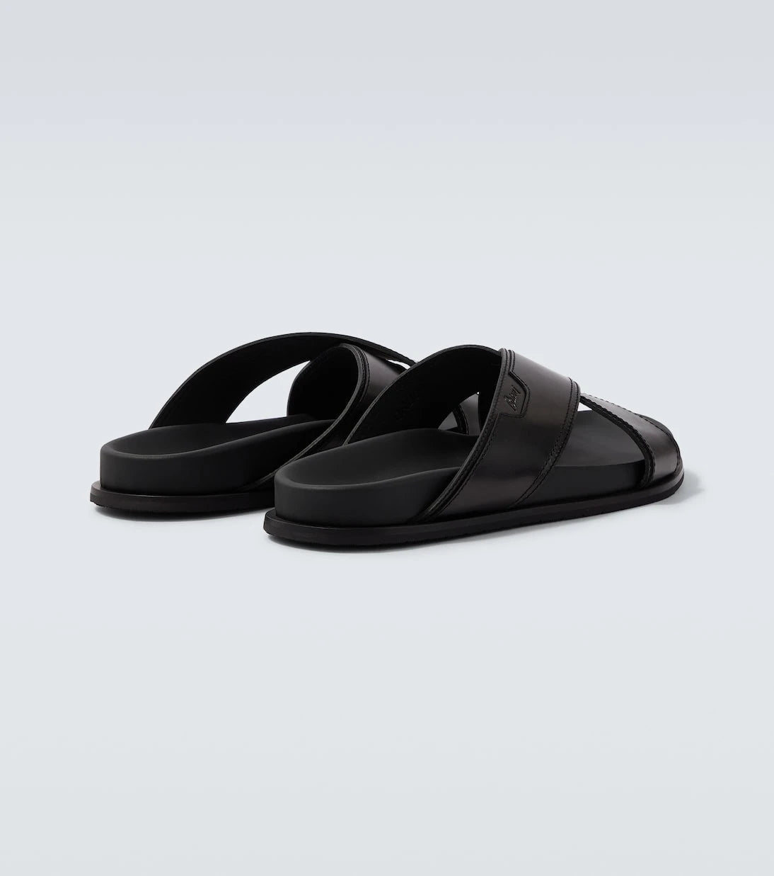 Brioni – Criss-Cross-Lederrutschen