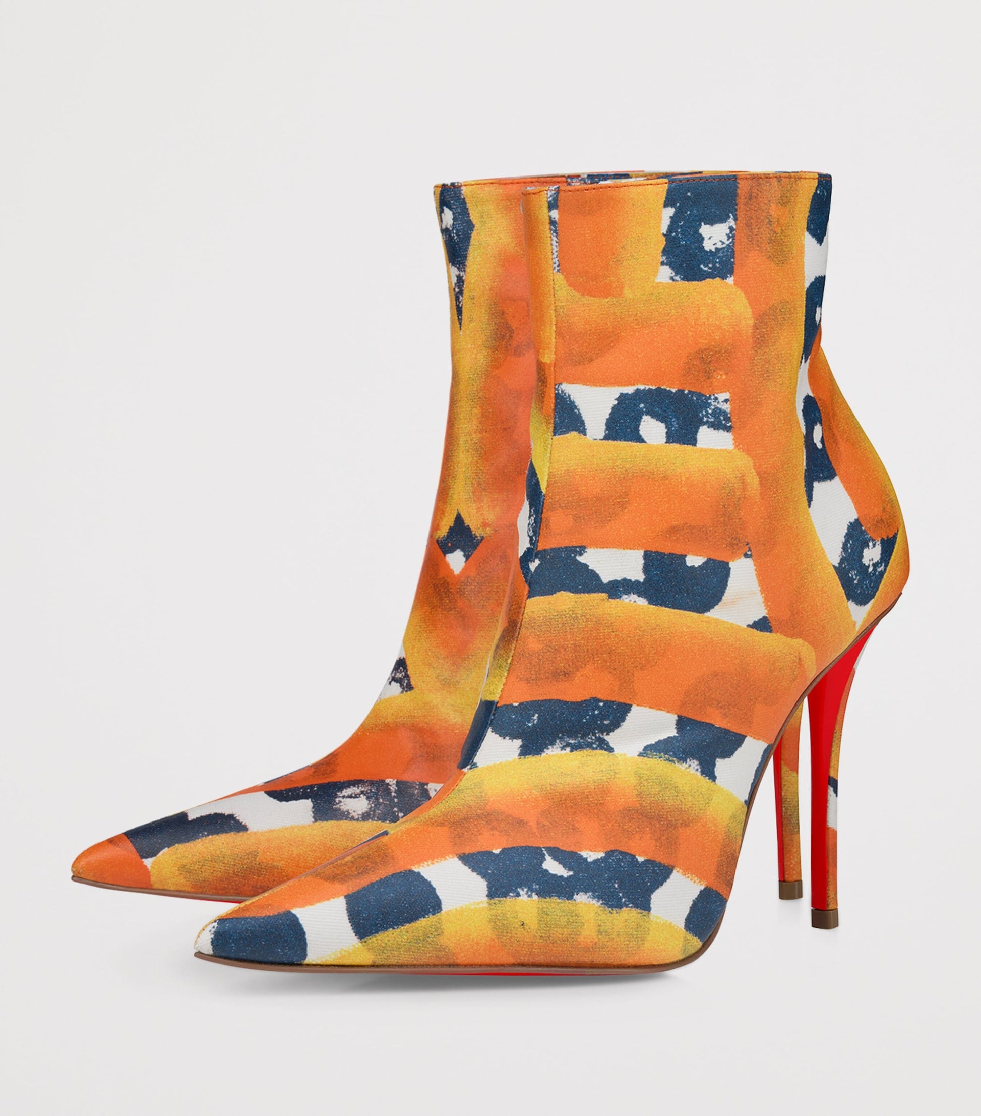 Christian Louboutin Multi Miss Z Ankle Boots 100