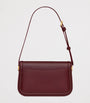 Saint Laurent Burgundy Mini Leather Solferino Satchel