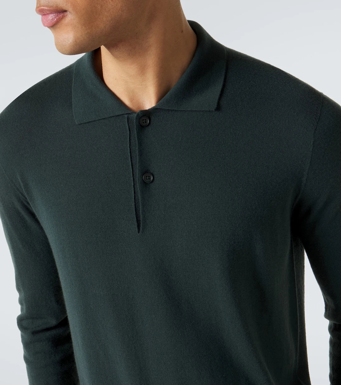 The Row - Selio cashmere polo sweater