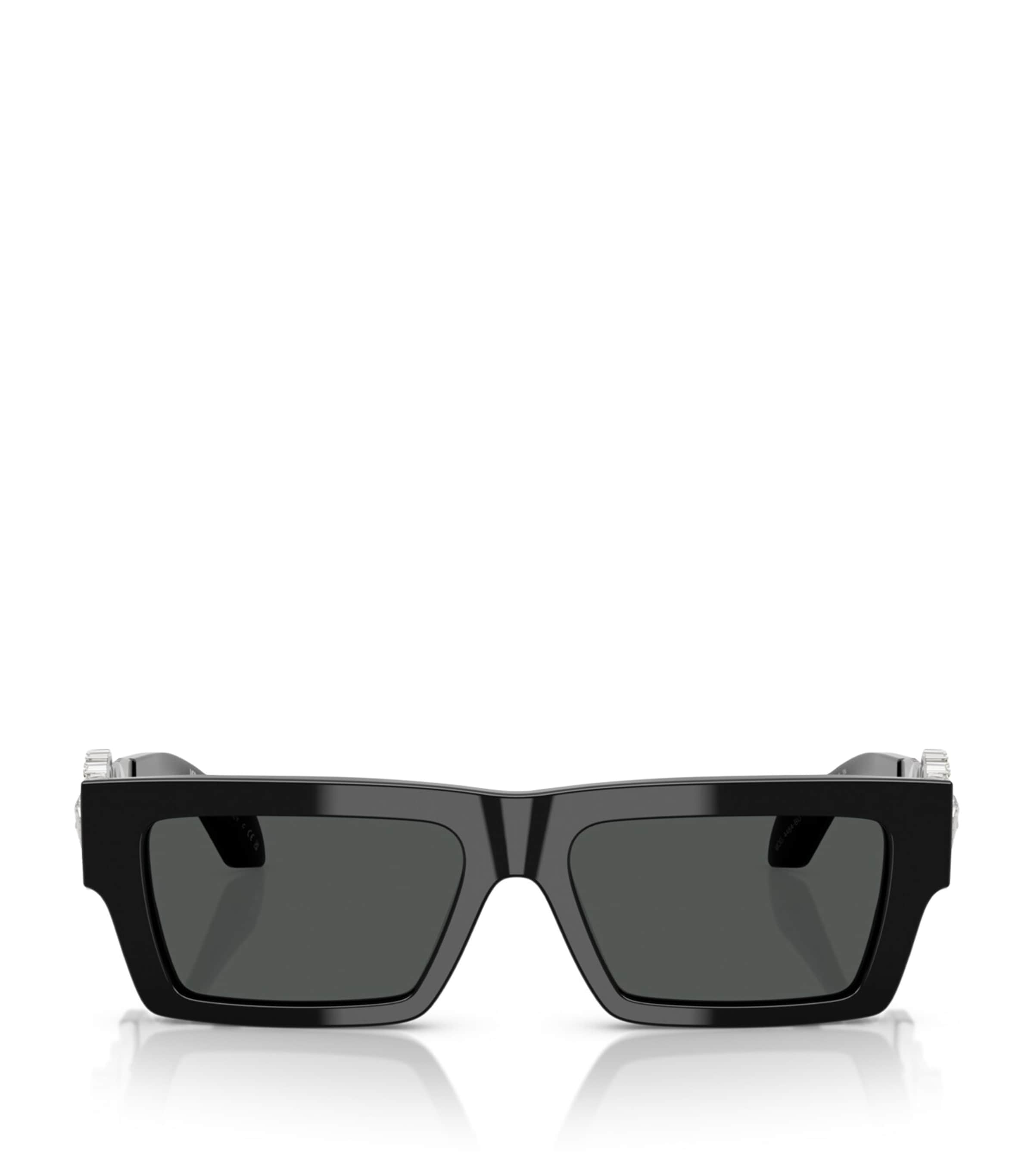 Versace Black Acetate Sunglasses