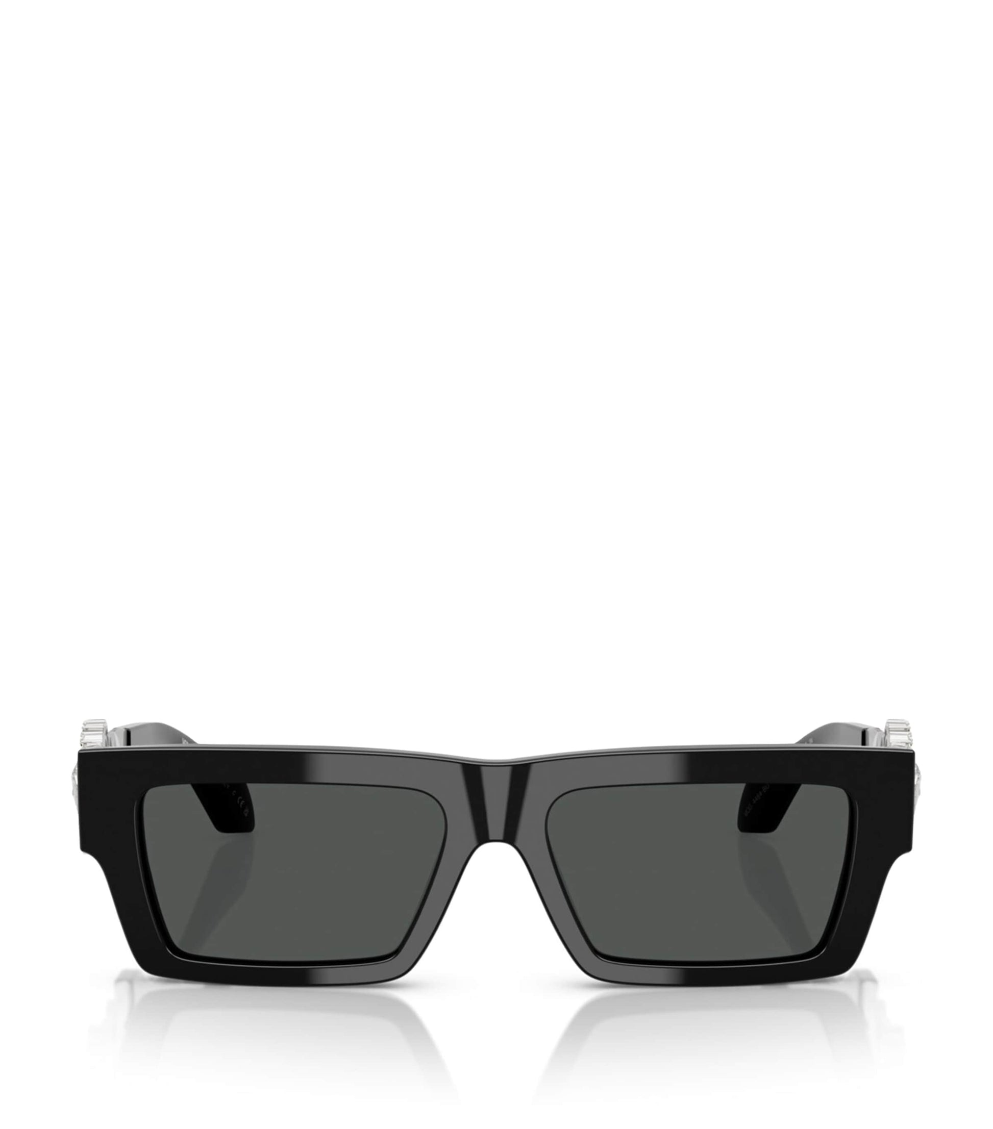 Versace Black Acetate Sunglasses