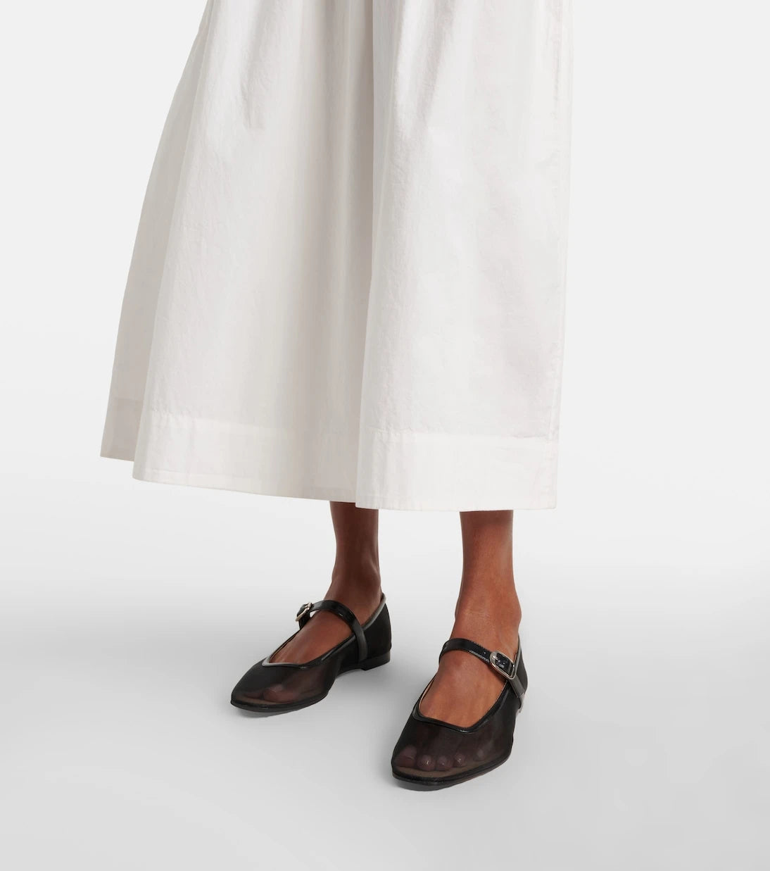 Dôen - Leanne cotton poplin midi dress