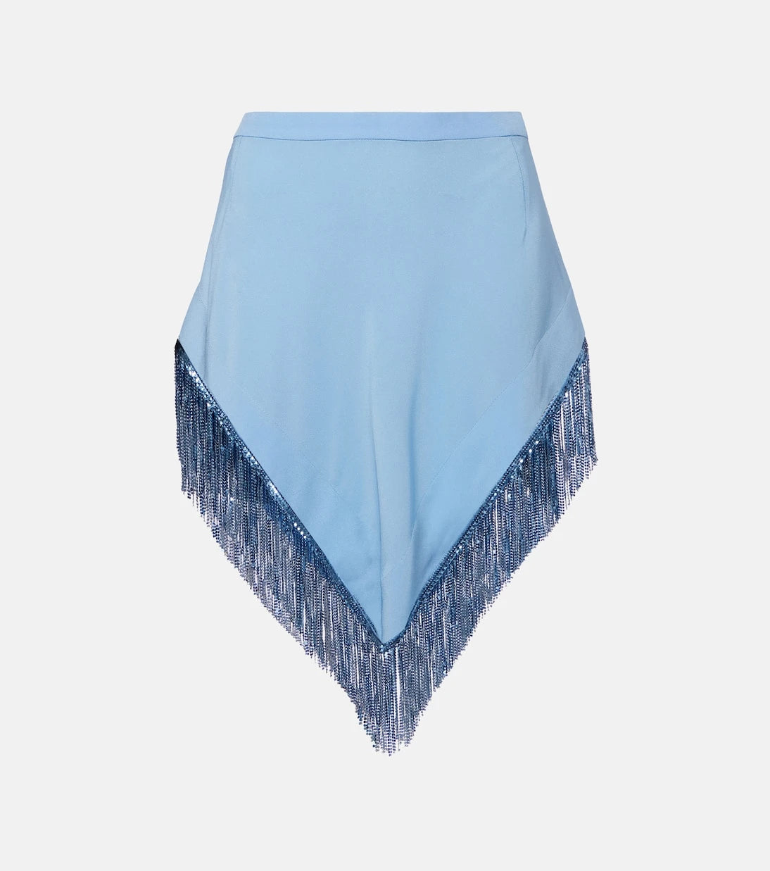 Rabanne - Chainmail crêpe miniskirt