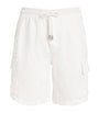 Linen Cargo-Pockets Baie Shorts