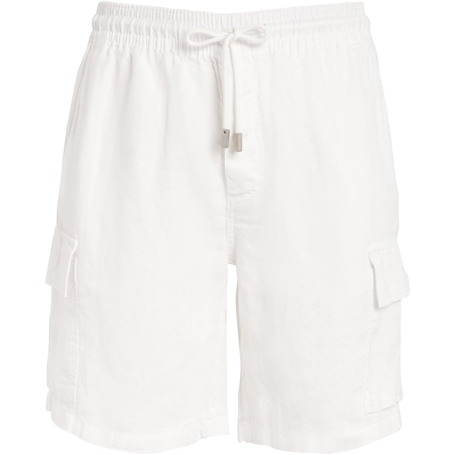 Linen Cargo-Pockets Baie Shorts