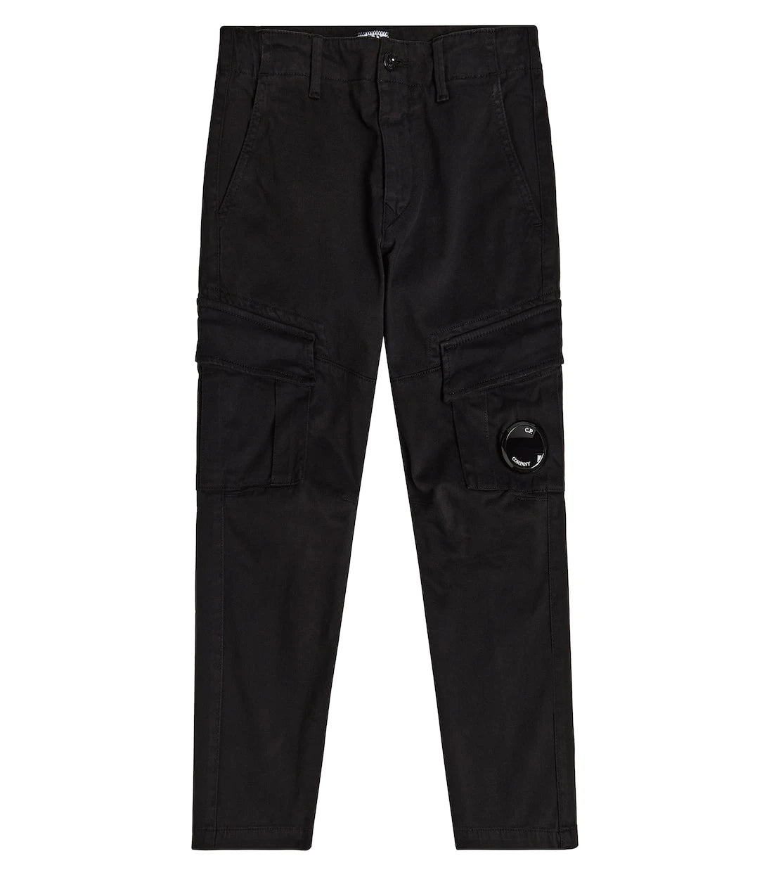 C.P. Company Kids - Cotton sateen cargo pants