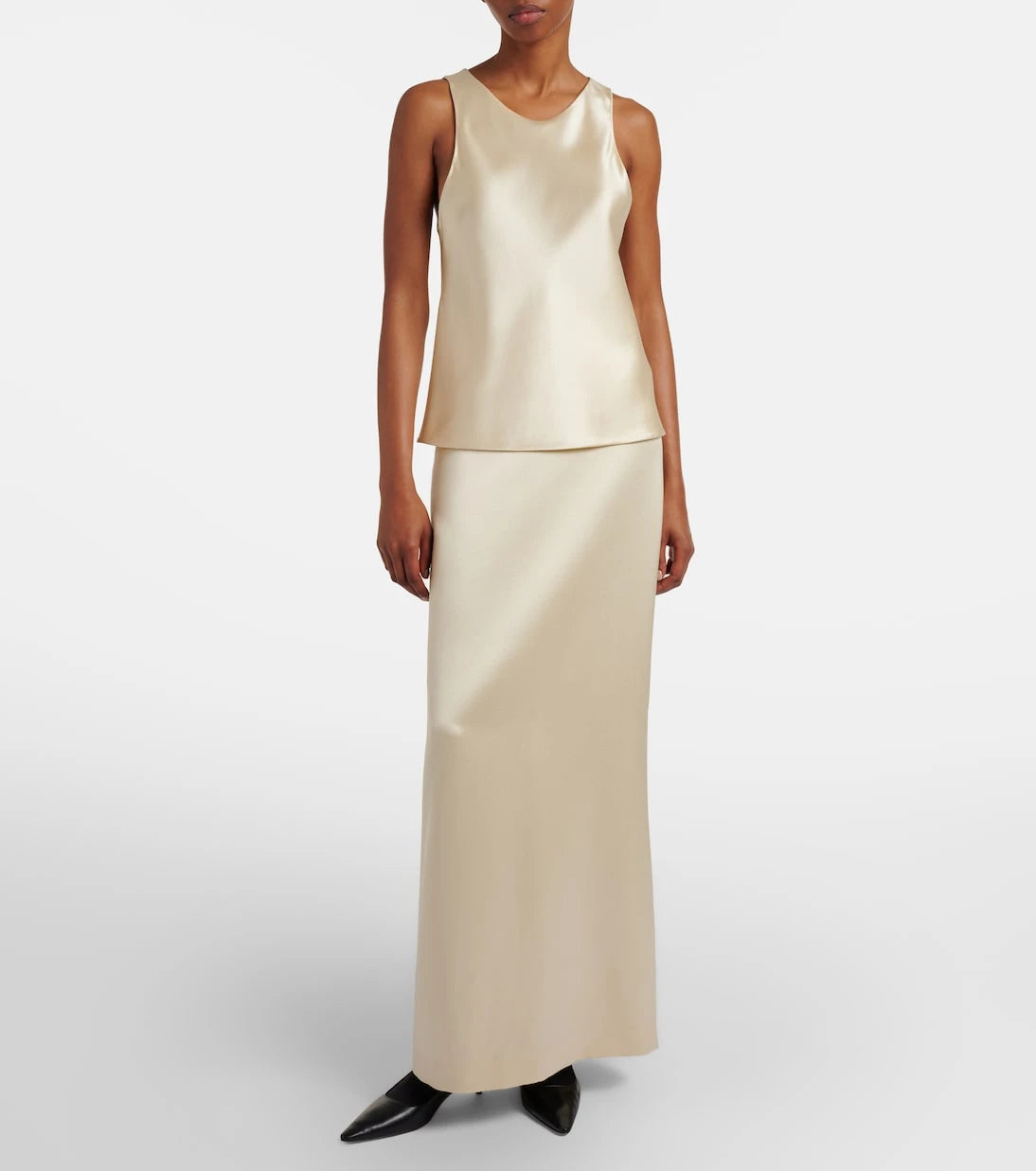 The Row - Silk satin top