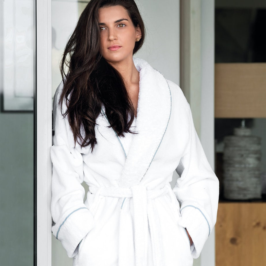 Cotton Portobello Bathrobe (Small/Medium)