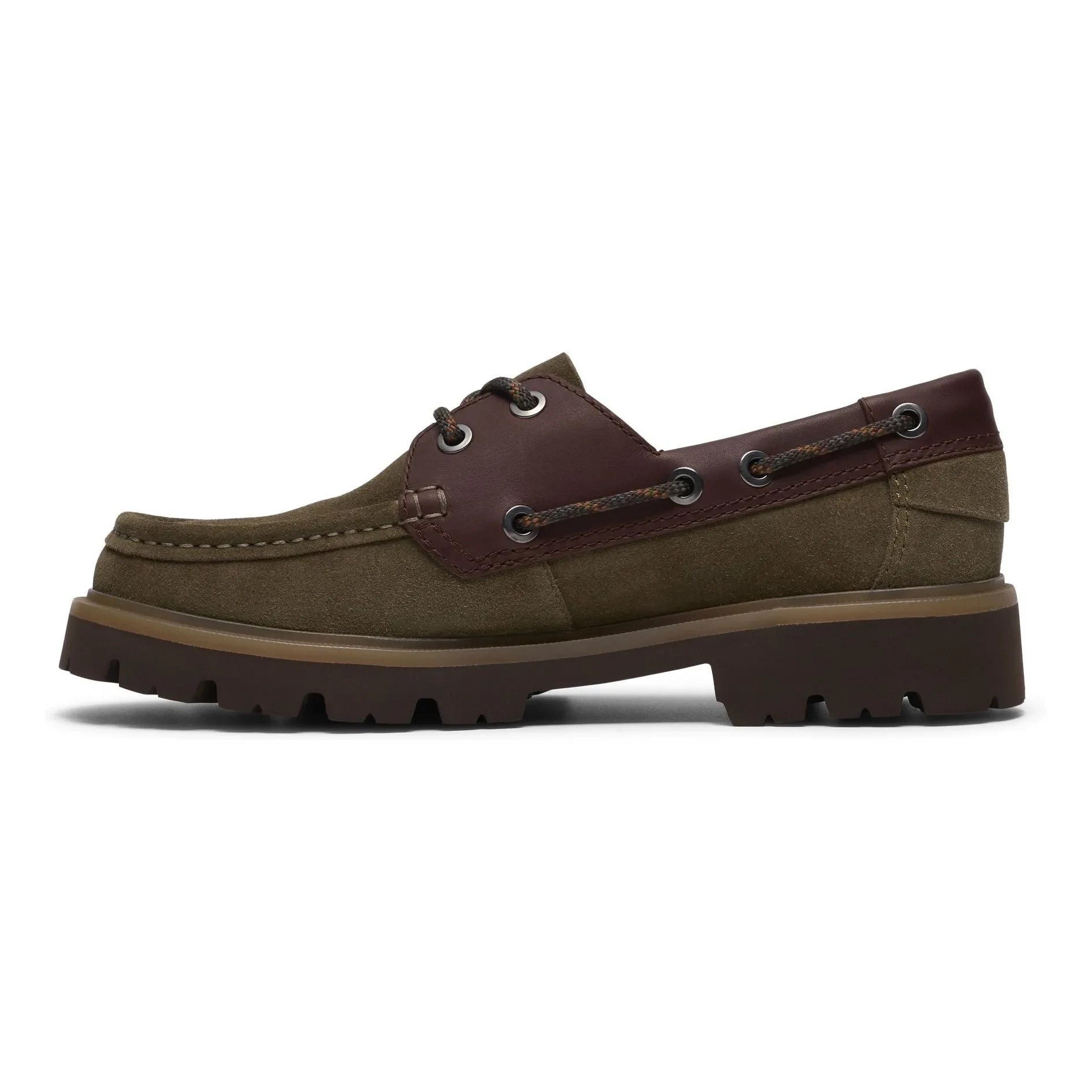 Clarks - Cleyhill Boat Shoes  | Khaki