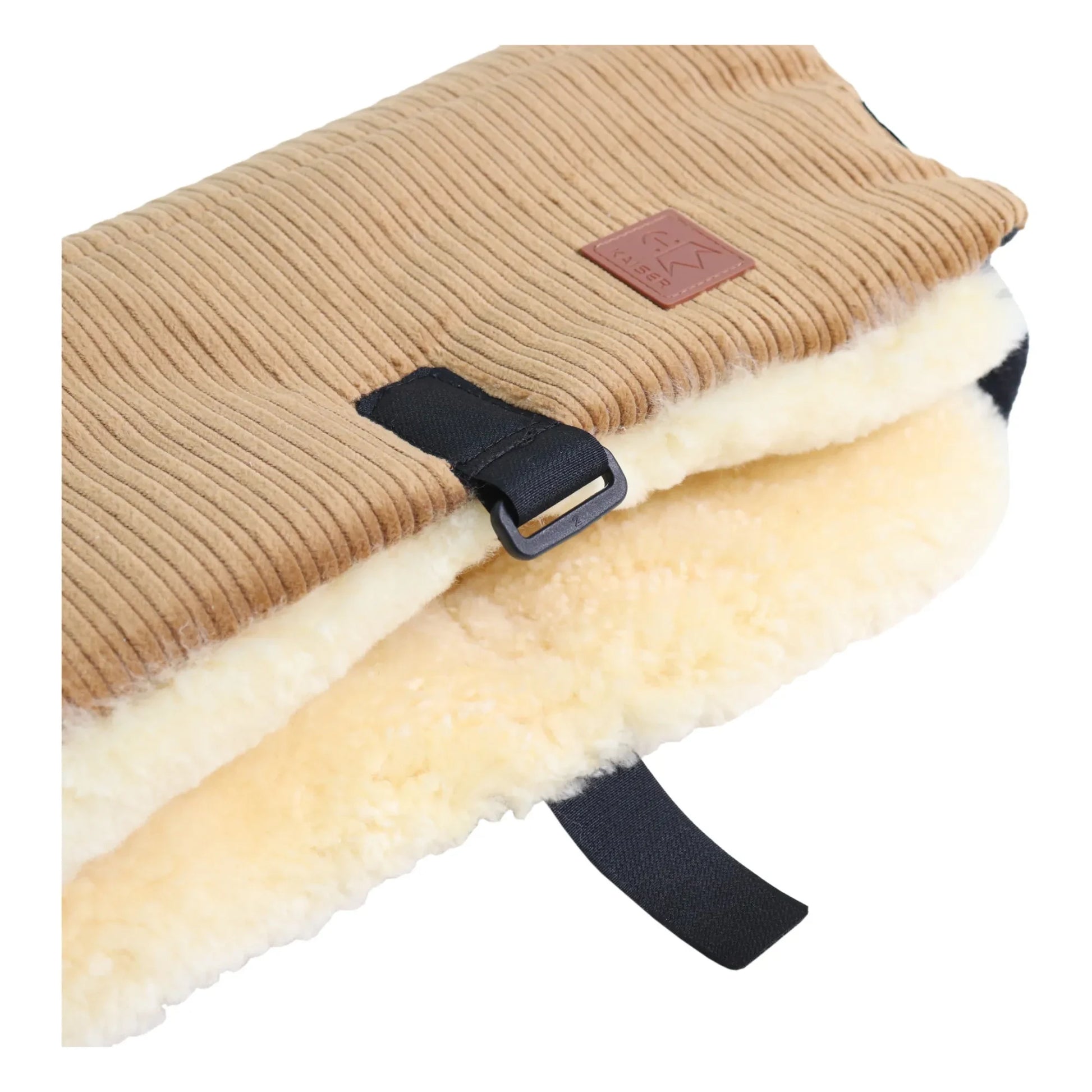 Kaiser - Muffy Lambskin Hand Warmer | Camel