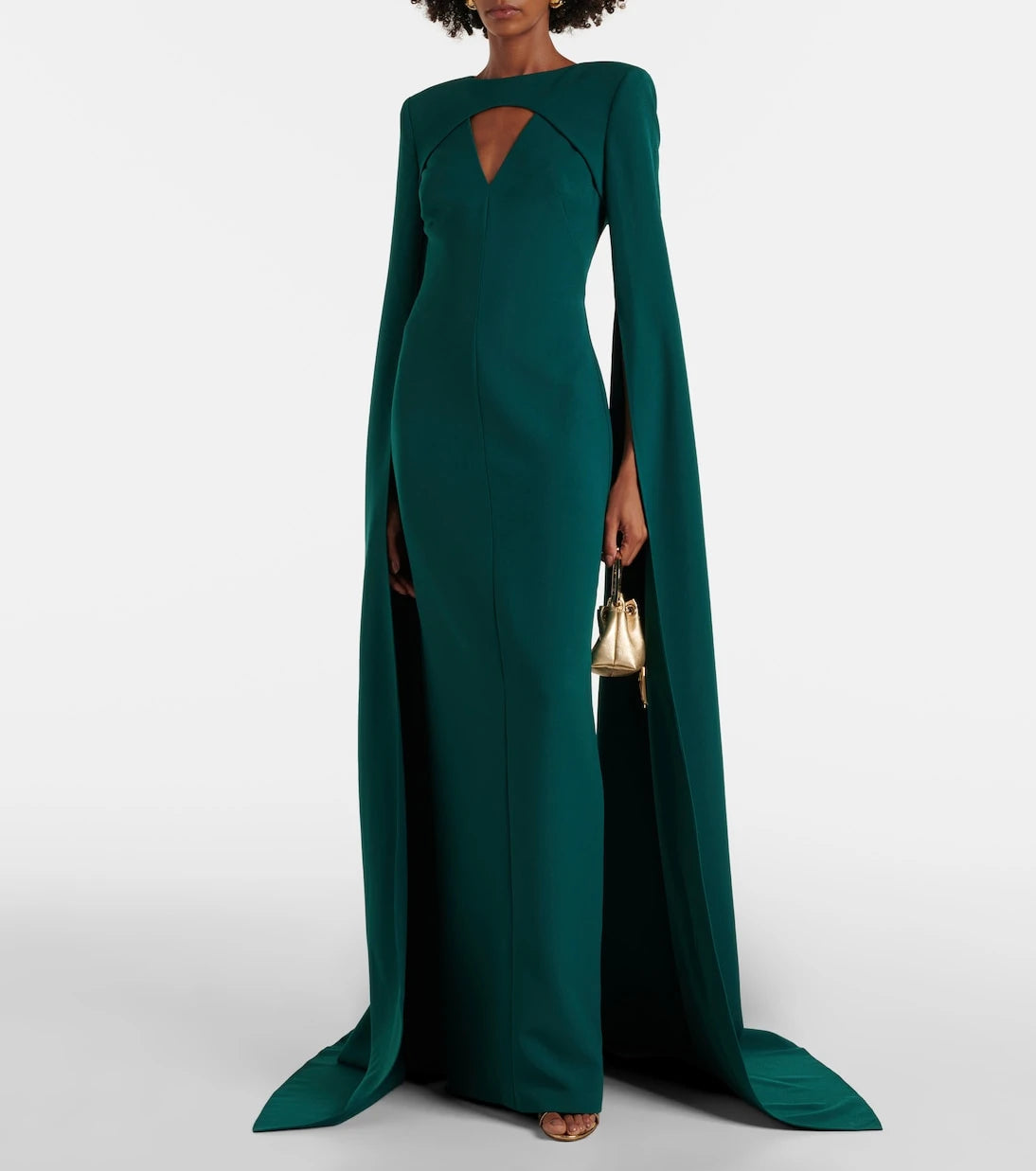 Safiyaa - Sarita cutout crêpe gown
