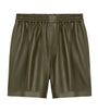 LOEWE Leather Shorts