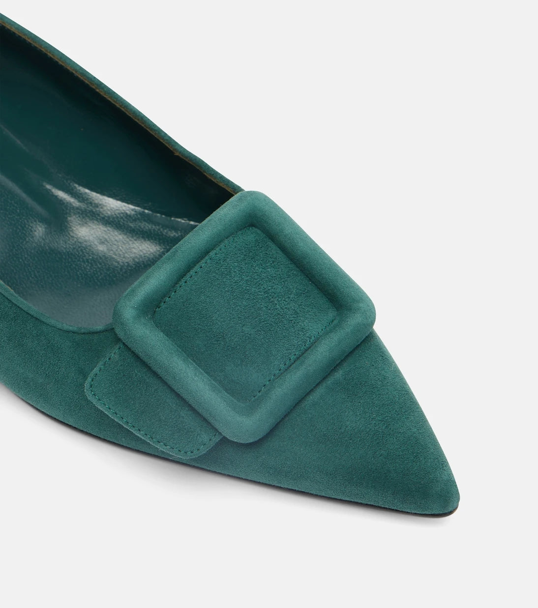 Manolo Blahnik - Maysale suede ballet flats