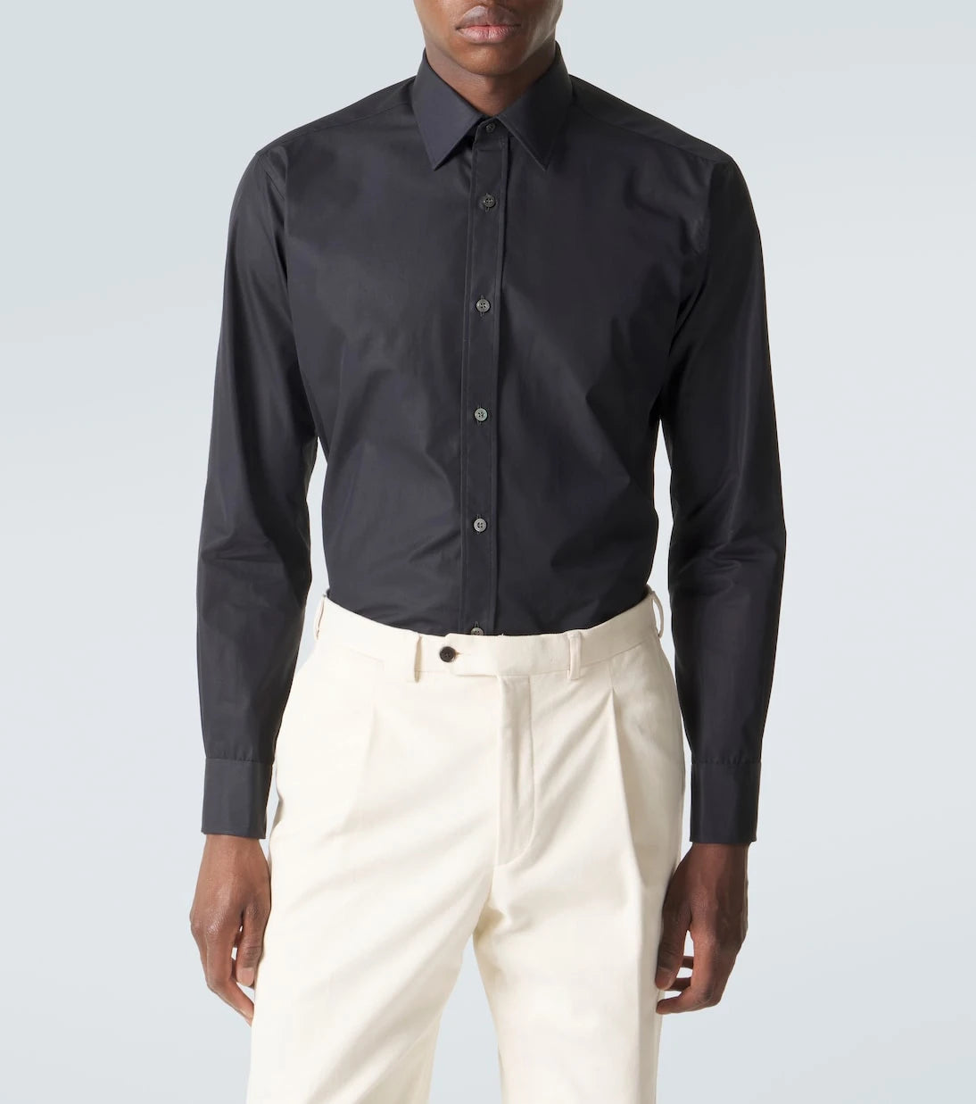 Charvet - Cotton poplin shirt