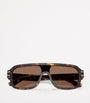 Dolce & Gabbana Oversized Pilot Sunglasses