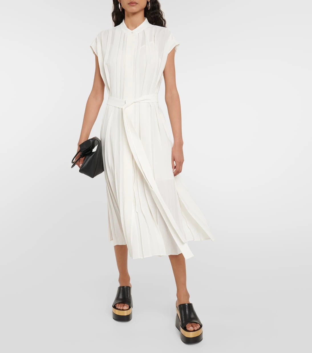 Joseph - Davidge pleated midi dress