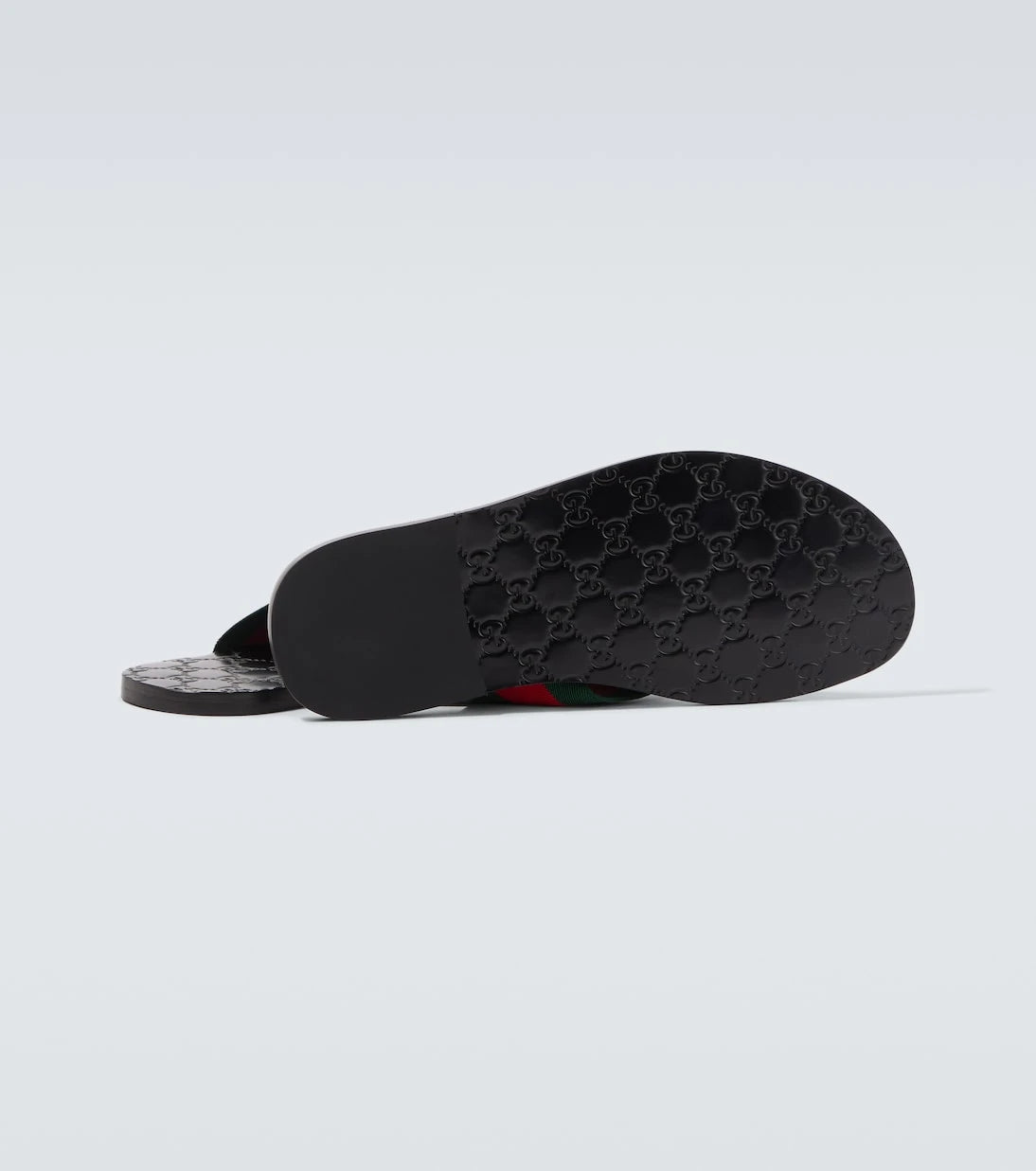 Gucci - Riviera GG leather thong sandals