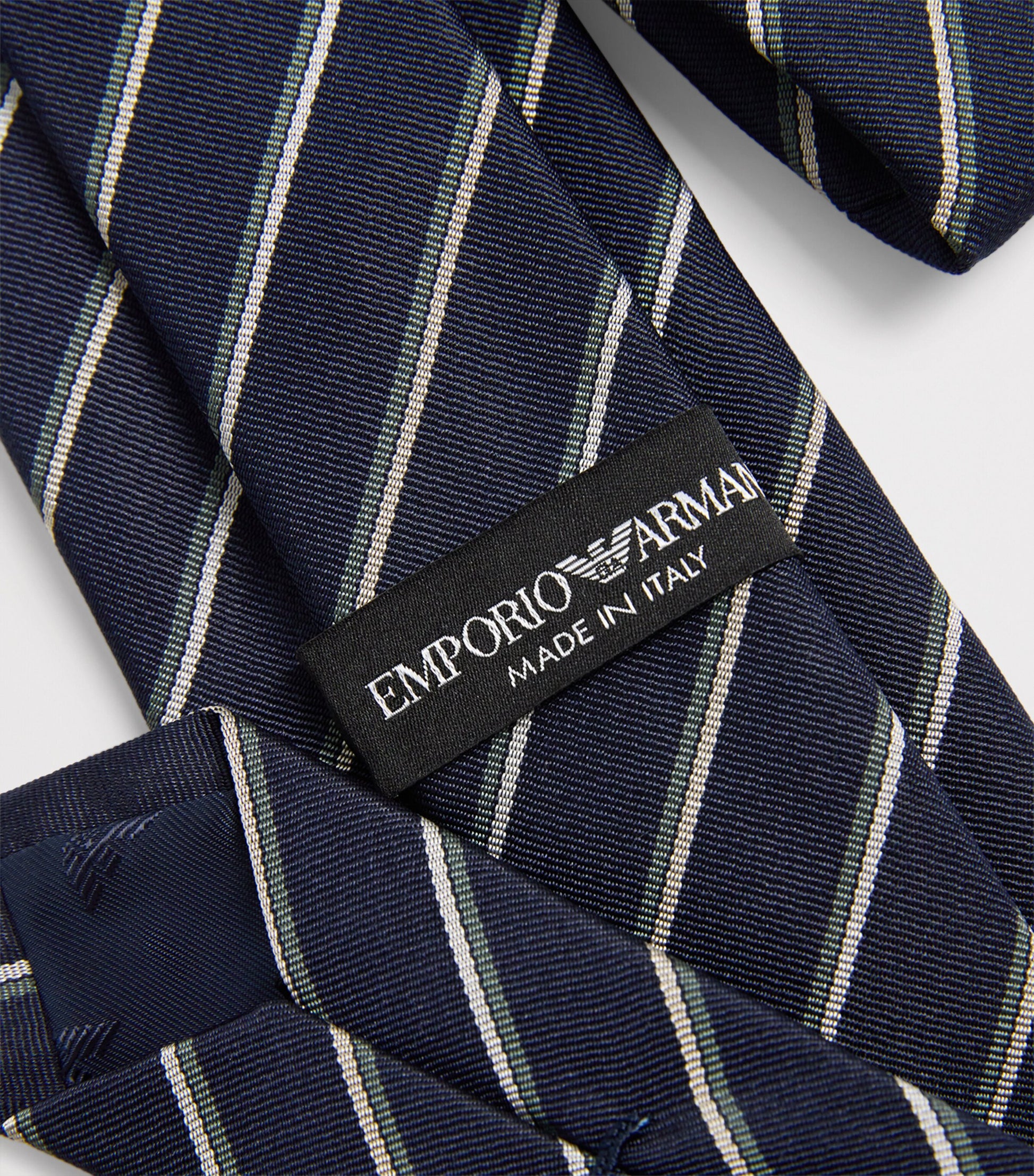Emporio Armani Silk Stripe Tie