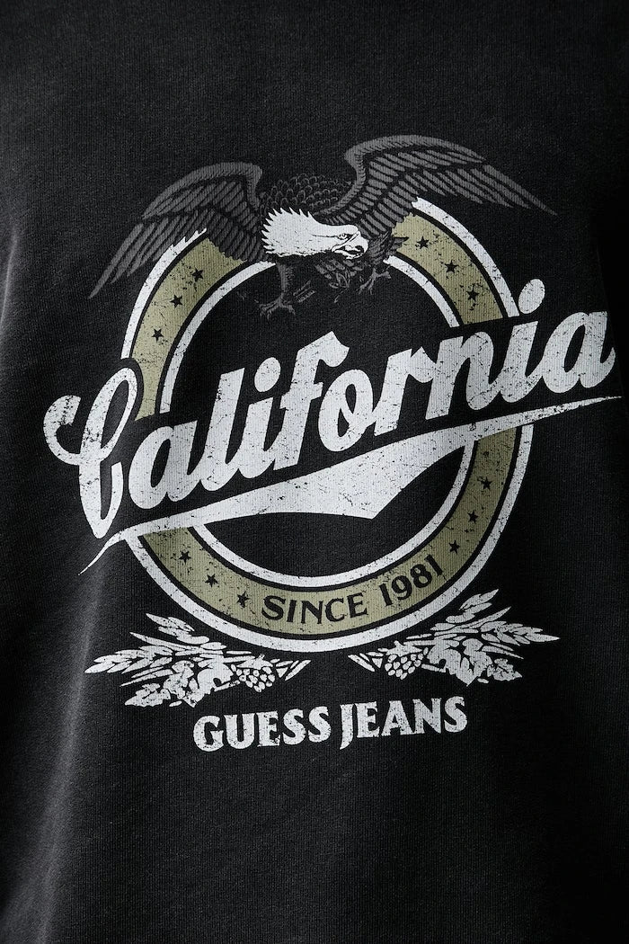 Guess Jeans erkek pamuklu sweatshirt
