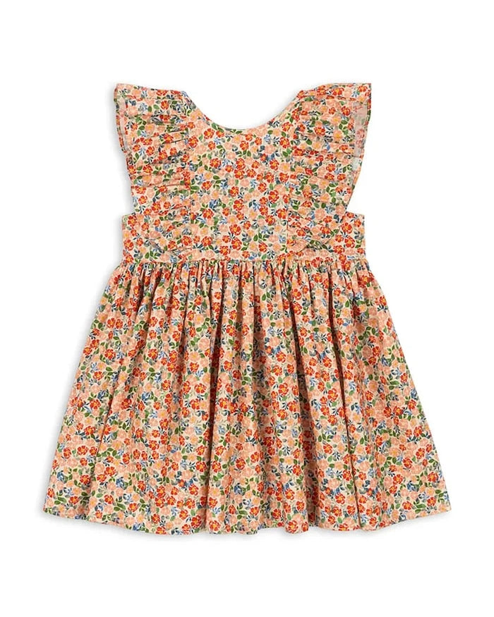 Konges Sløjd CIANNA DRESS GOTS Çocuk Pamuk Elbise