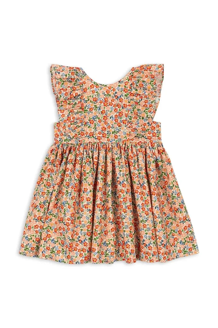 Konges Sløjd CIANNA DRESS GOTS Çocuk Pamuk Elbise