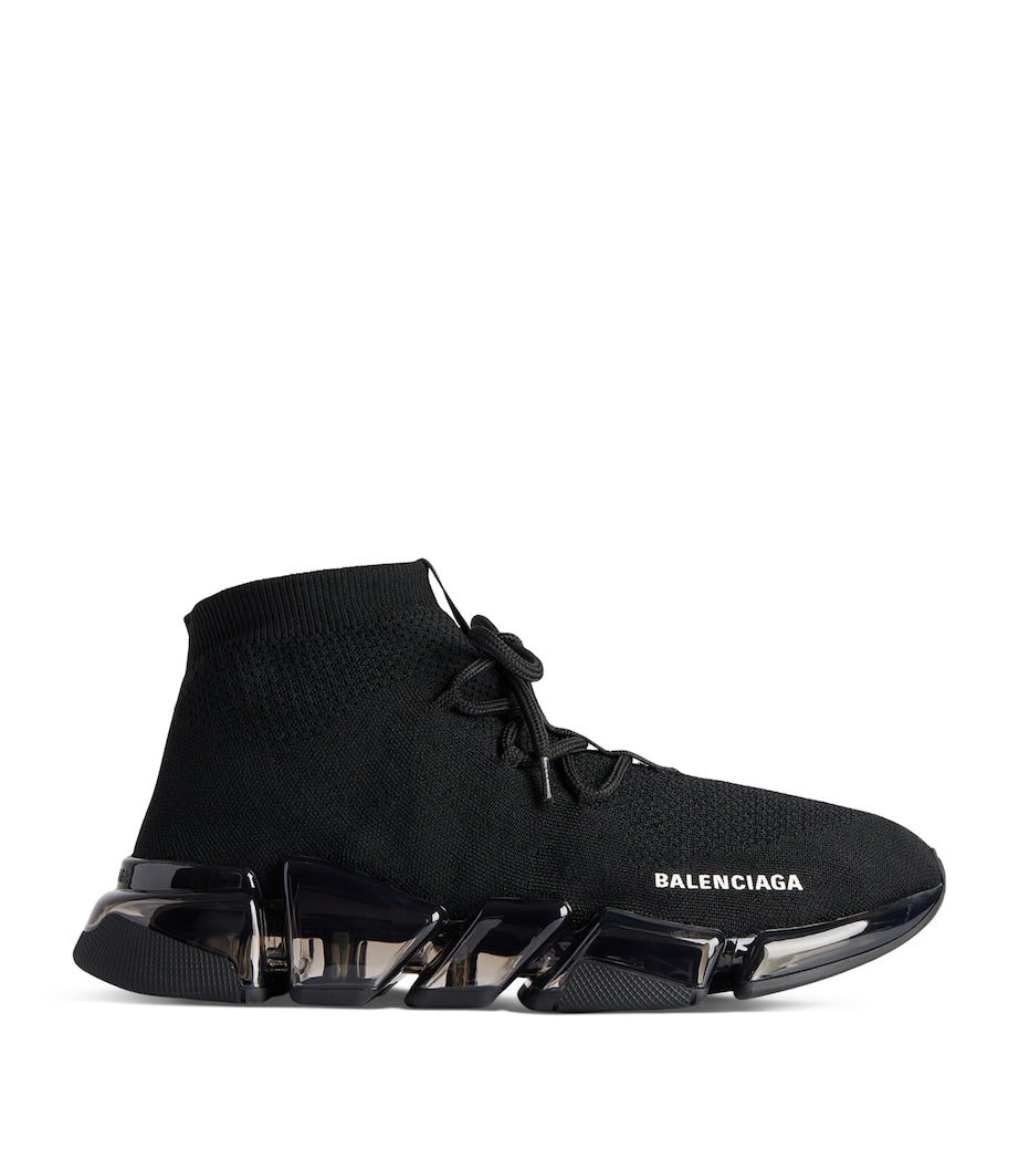 Black Speed 2.0 Lace-Up Sneakers