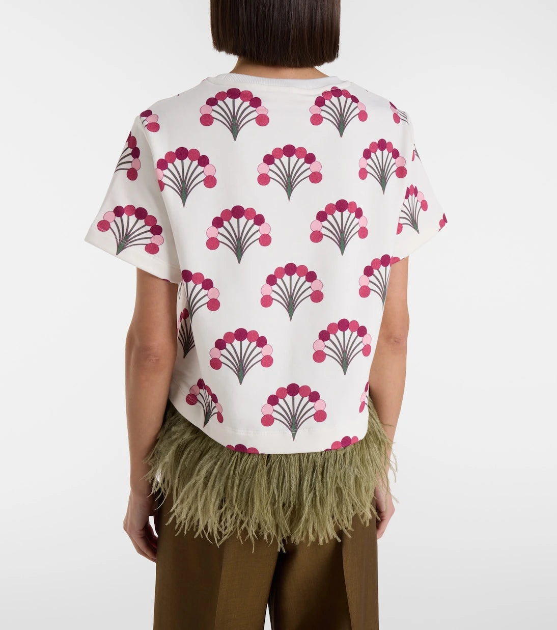 La DoubleJ - La Scala printed cotton jersey T-shirt