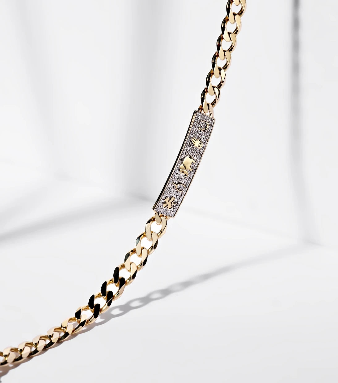 Sydney Evan - Luck 14kt yellow gold chain bracelet