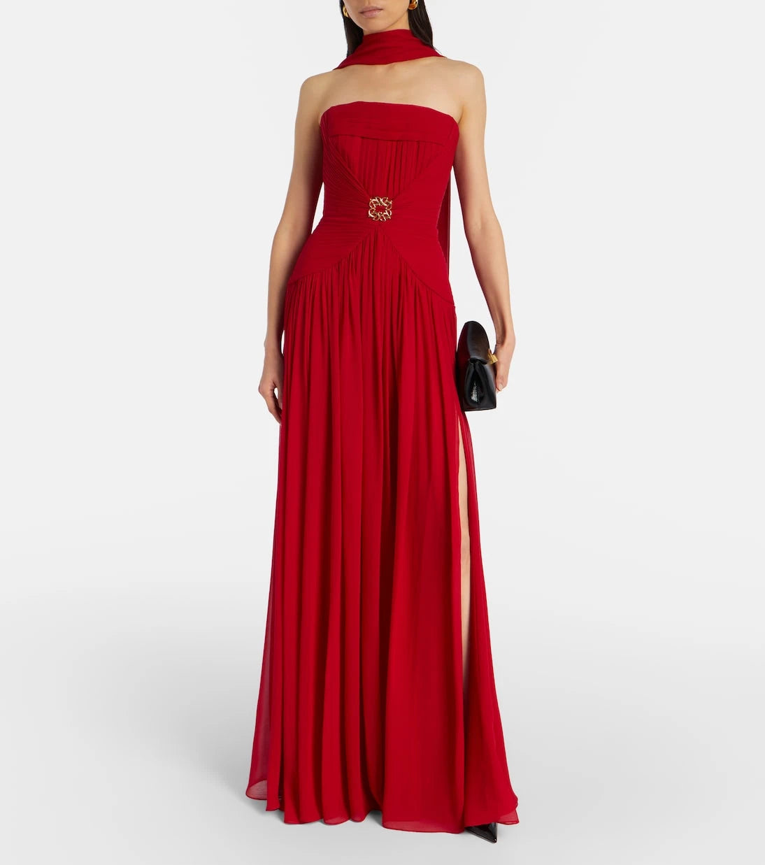 Elie Saab - Silk bustier gown
