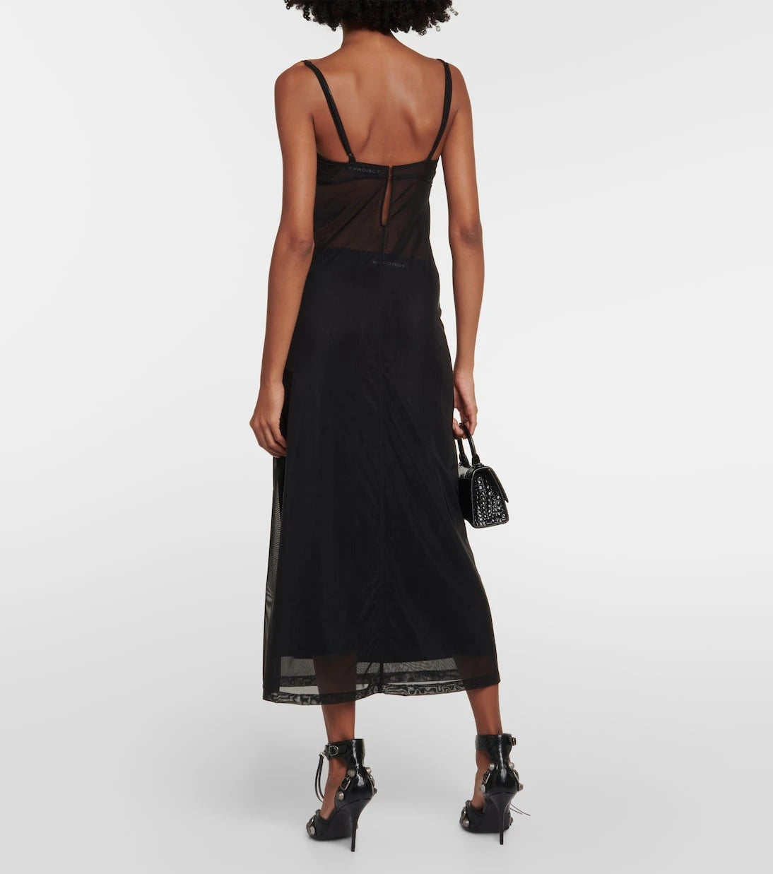 Y/Project - Wire Brasier slip dress