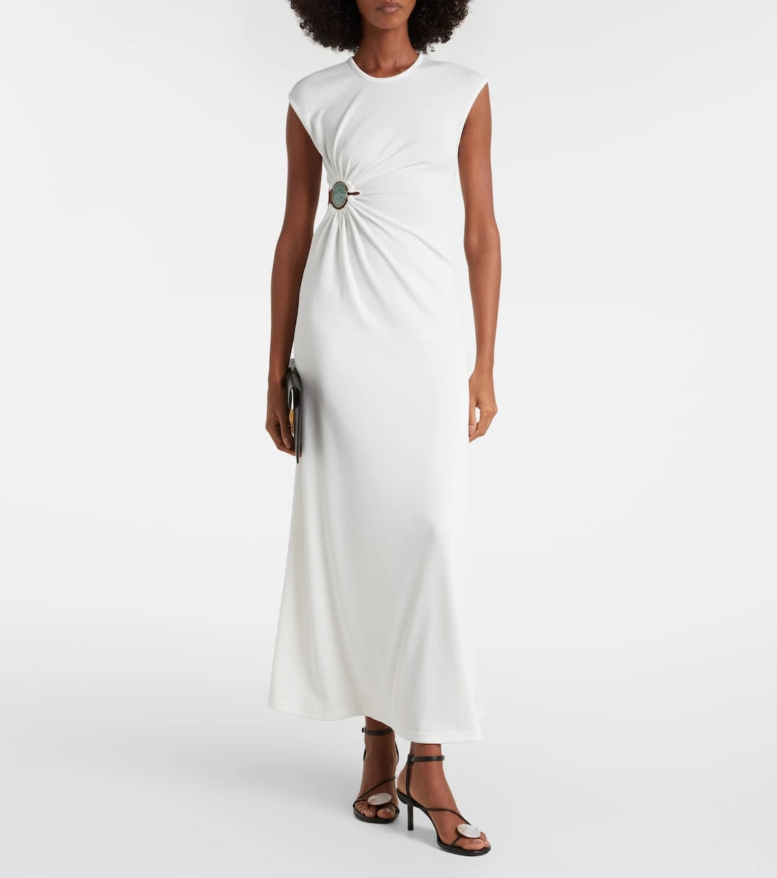 Christopher Esber - Mineral Stone embellished jersey gown