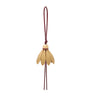 Red Calfskin Badminton Bag Charm