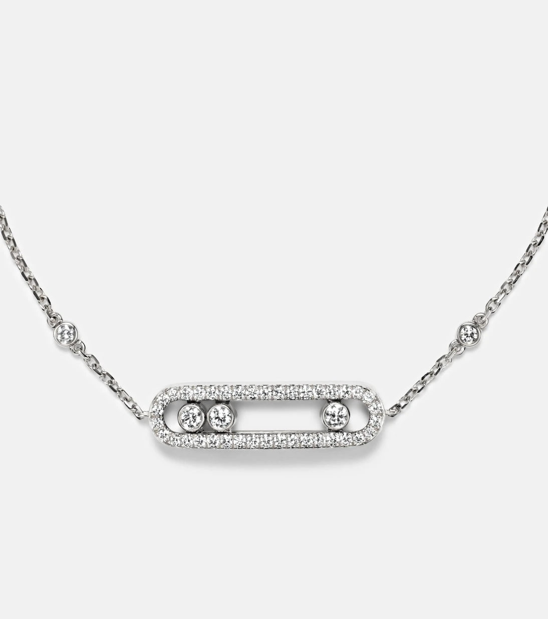 Messika - Baby Move 18kt white gold bracelet with diamonds