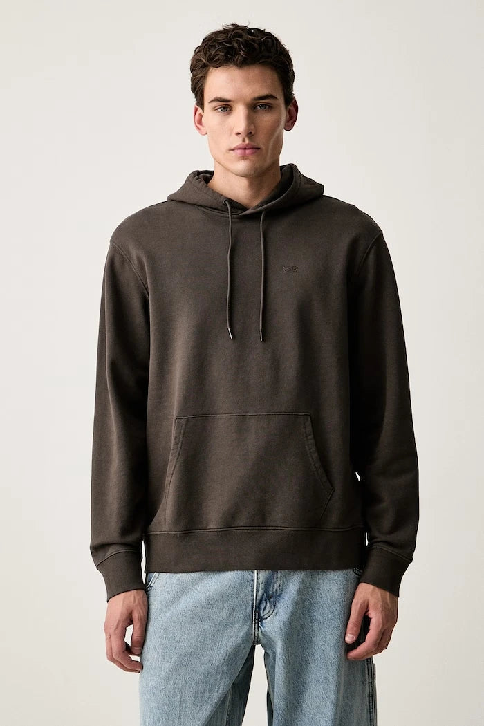 Levi's erkek kapüşonlu pamuklu sweatshirt THE ORIGINAL HM