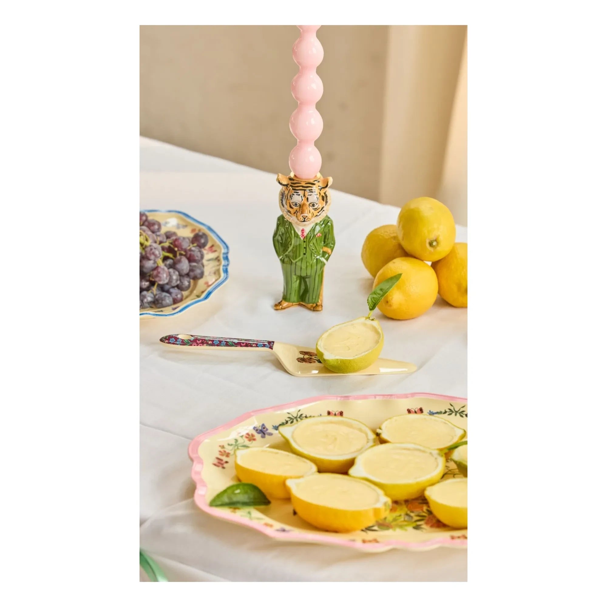 Rice - Melamine pie server - Rice x Nathalie Lété | Cream