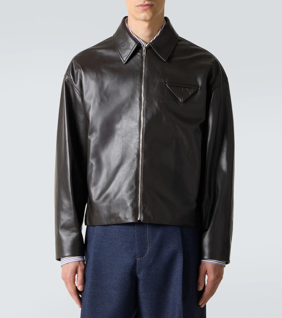 Bottega Veneta - Leather jacket