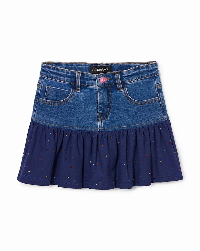 Desigual Çocuk Denim Etek