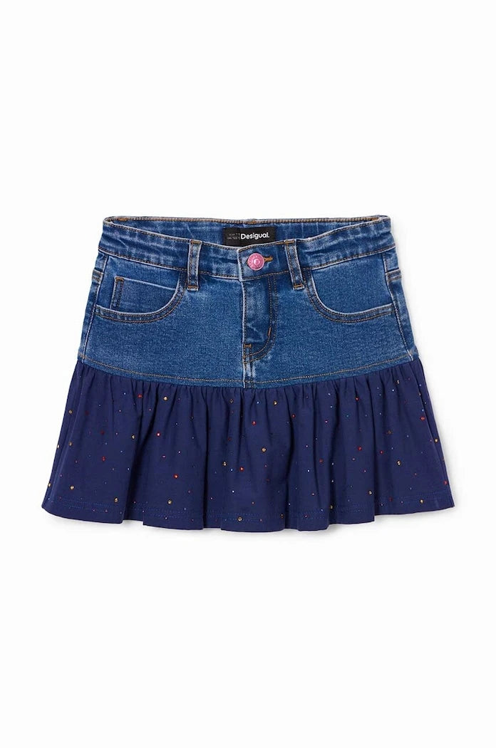 Детска дънкова пола Desigual