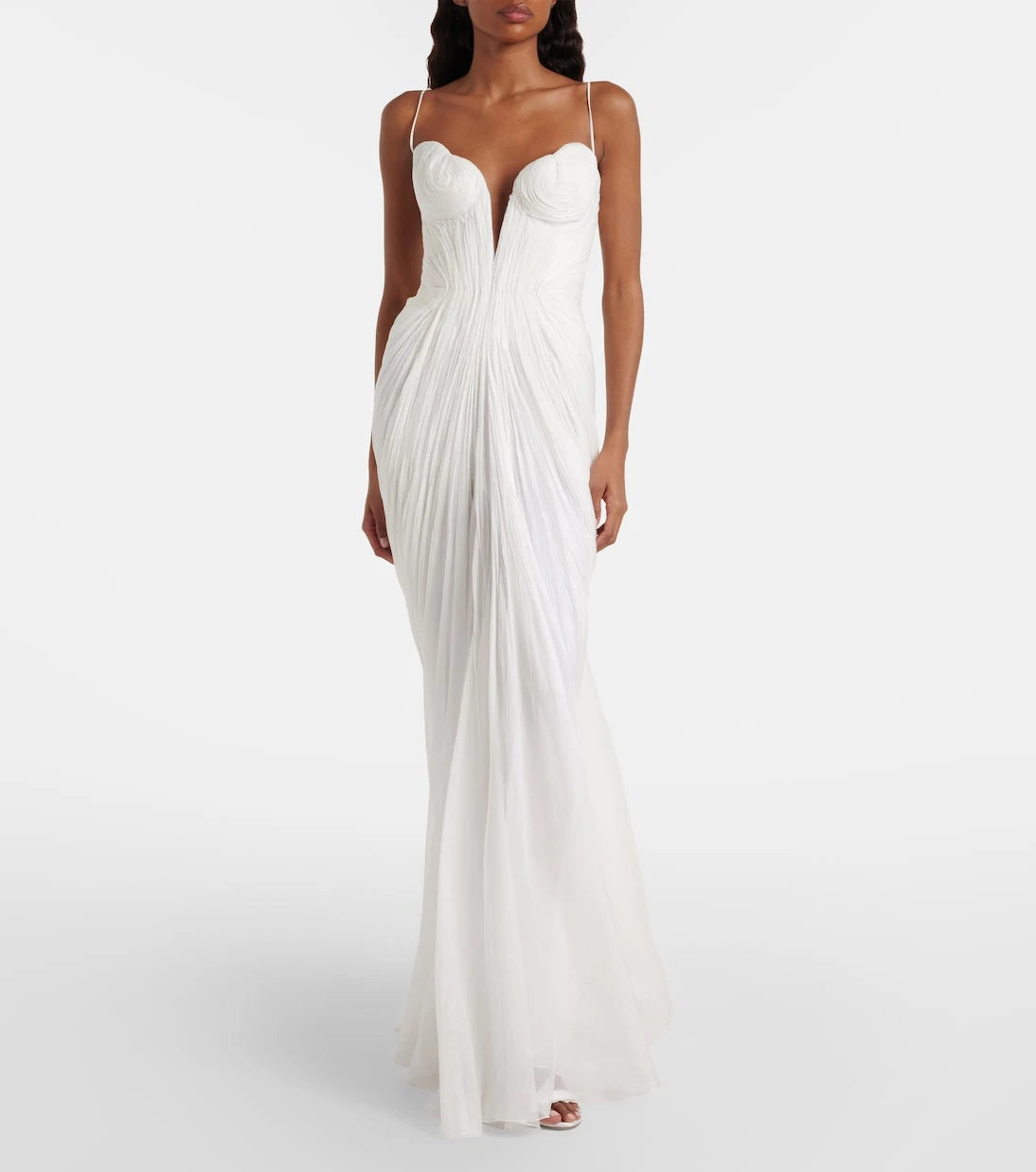 Maria Lucia Hohan - Cecilia draped silk muslin gown