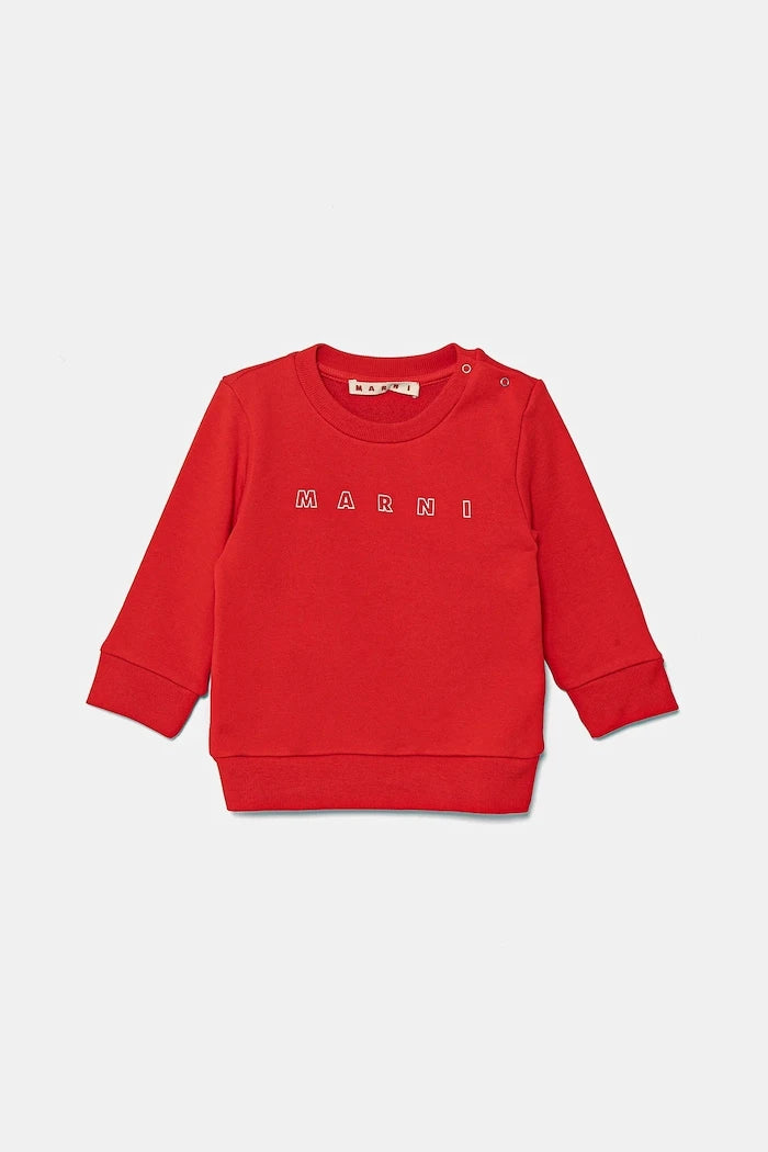 Marni MS319B Bebek Pamuklu Sweatshirt