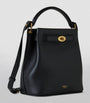 Mulberry Black Leather Islington Bucket Bag