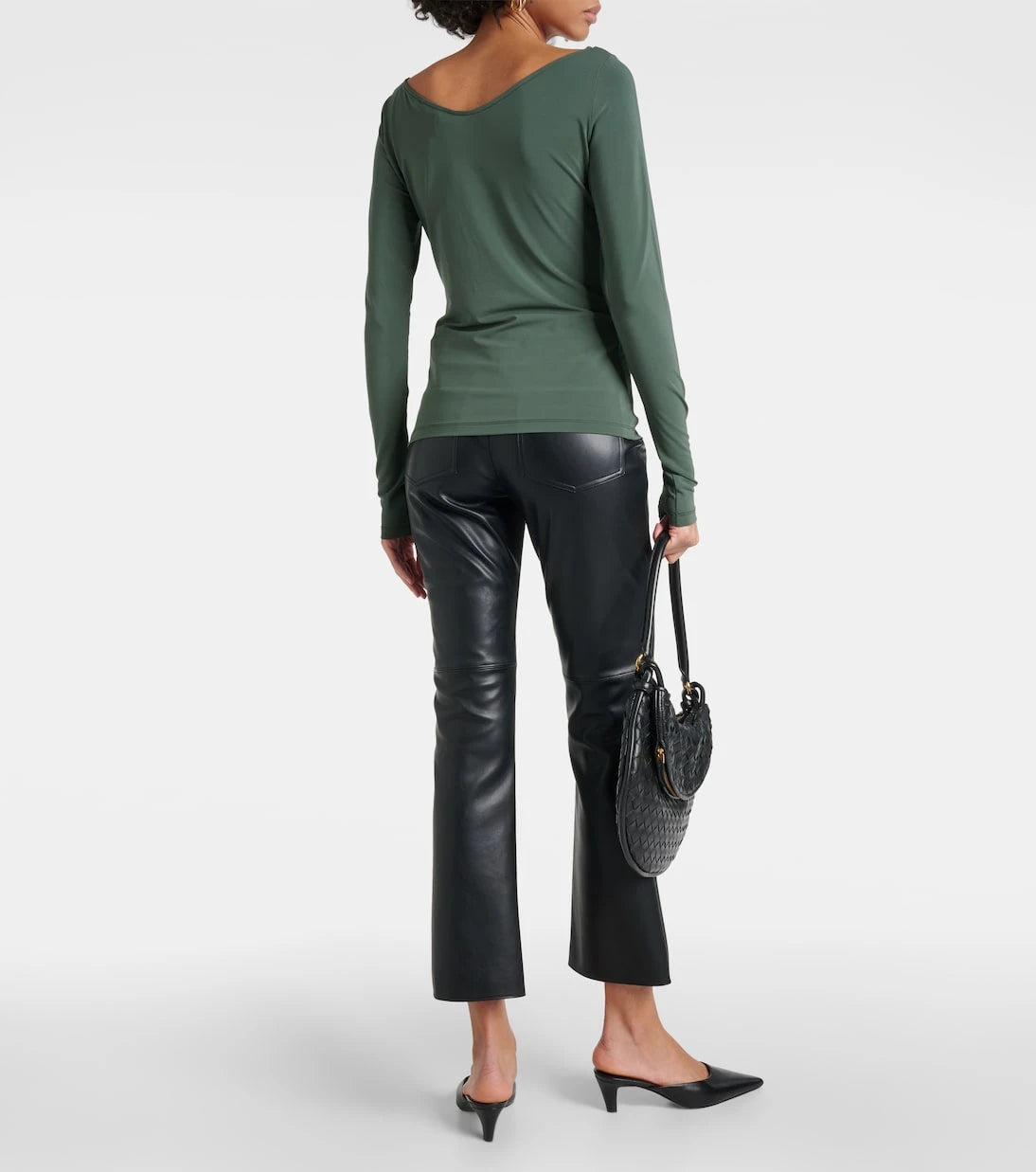 Max Mara - Ragazza jersey crêpe top