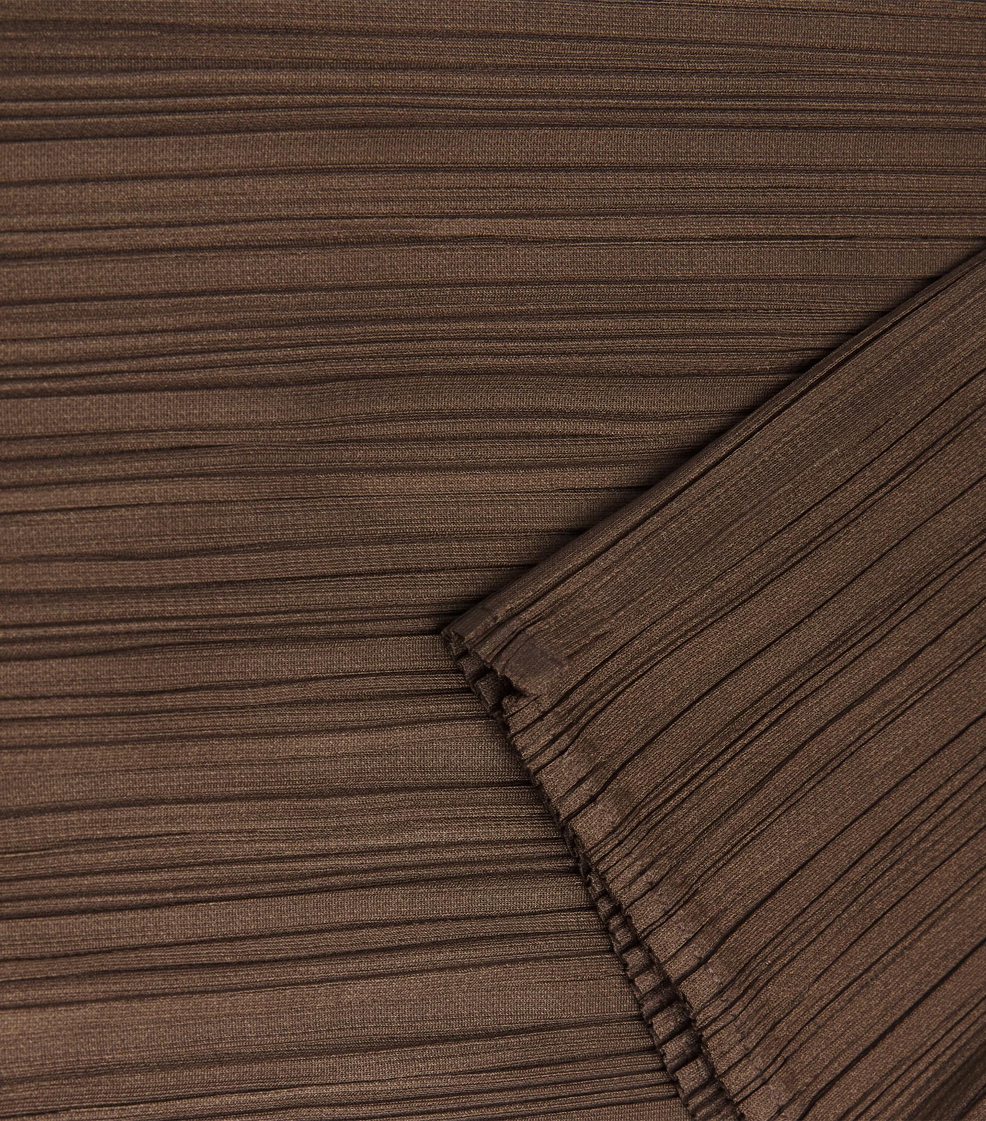 Pleats Please Issey Miyake Brown New Colorful Basics Tank Top