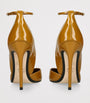 Alevi Yellow Patent Leather Camilla Pumps 110