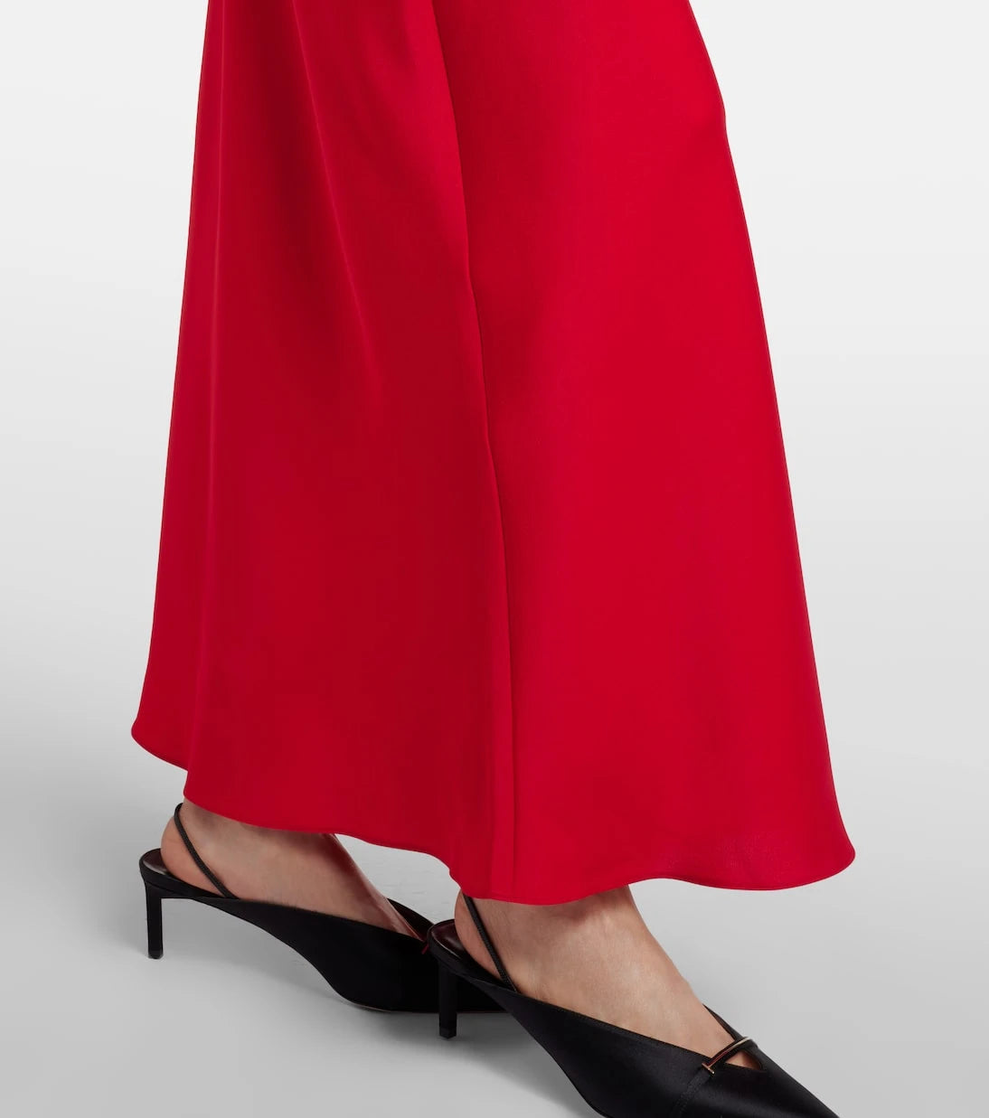 Max Mara - Draped satin gown