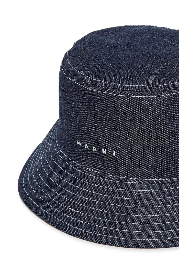 Детска дънкова шапка Marni MF49U HAT