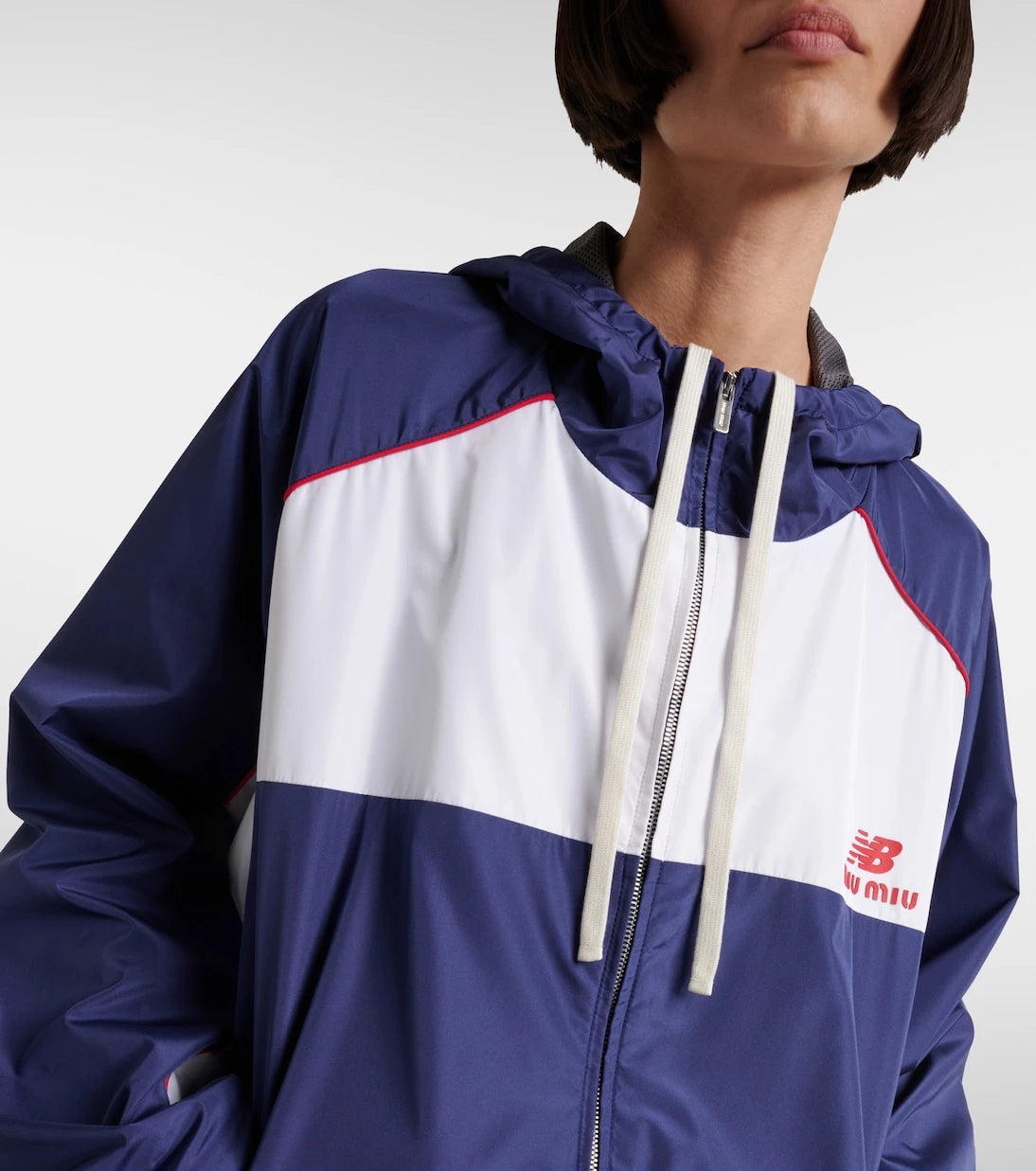 Miu Miu - x New Balance poplin track jacket