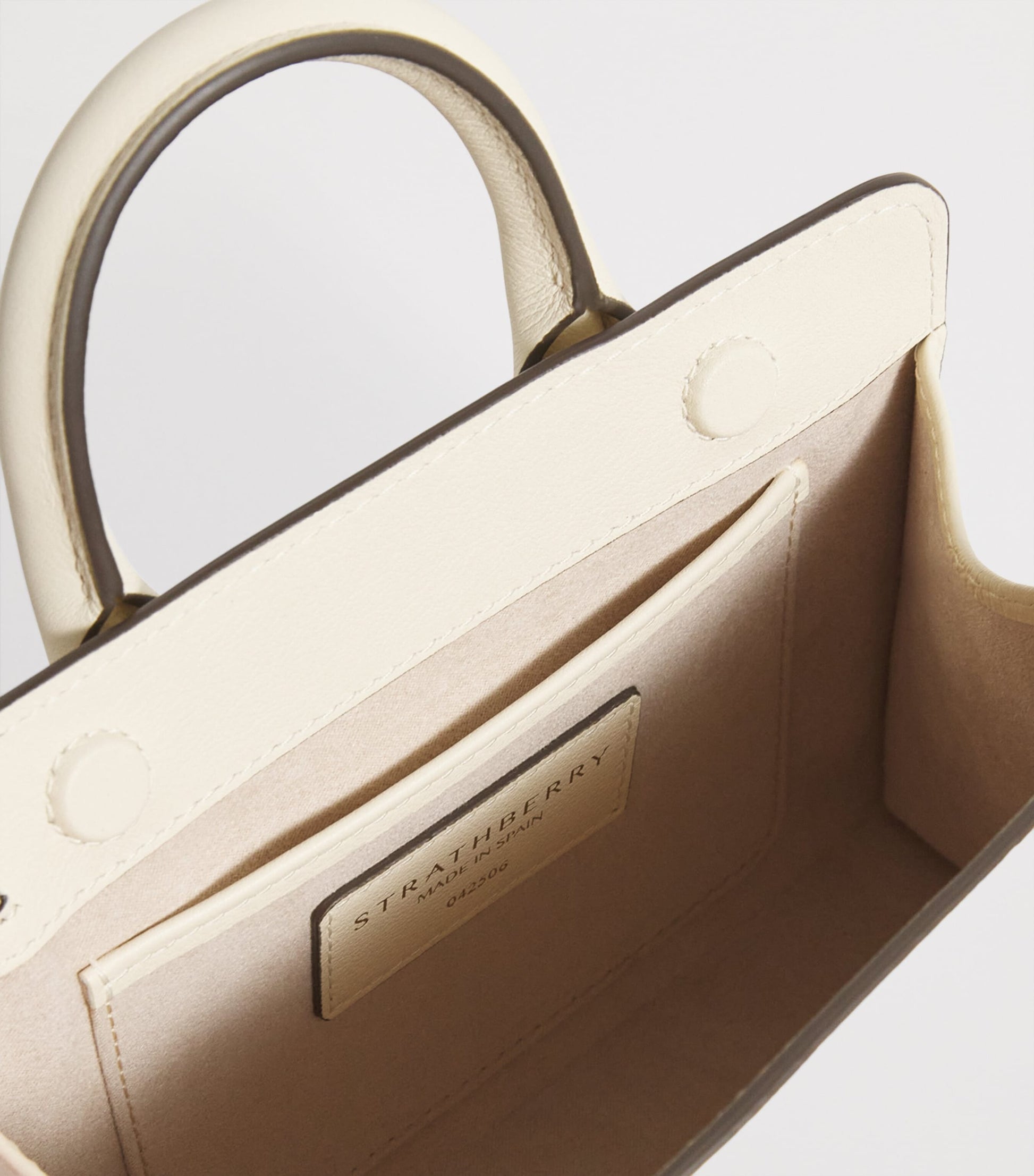 Leather Nano Tote Bag